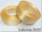 Wstążka SATYNOWA w KROPKI 12mm NA METRY