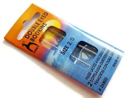 IGŁY DO PRZEWLEKANIA Z PODWÓJNYM UCHEM - PONY (26803)