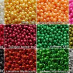 KORALIKI PEREŁKI 8 mm - 30 sztuk