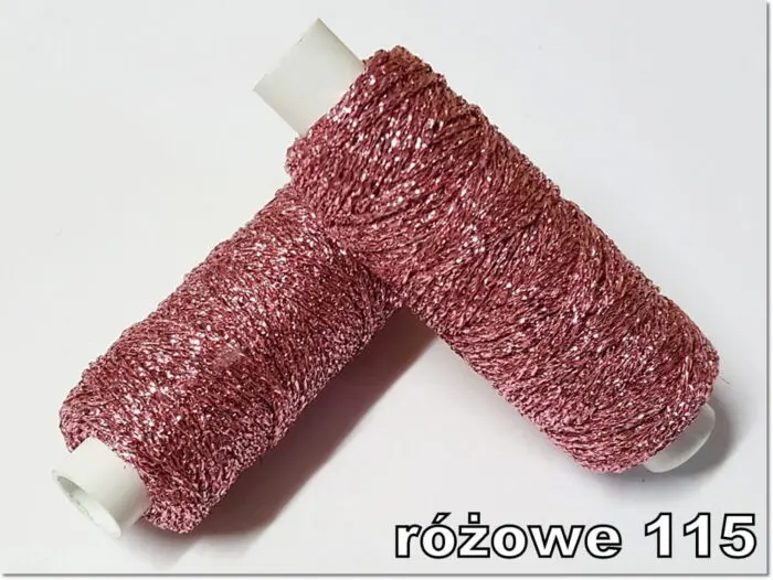 Sznurek  METALIZOWANY 25m