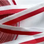 Taśma ORDEROWA biało-czerwona FLAGA 20mm