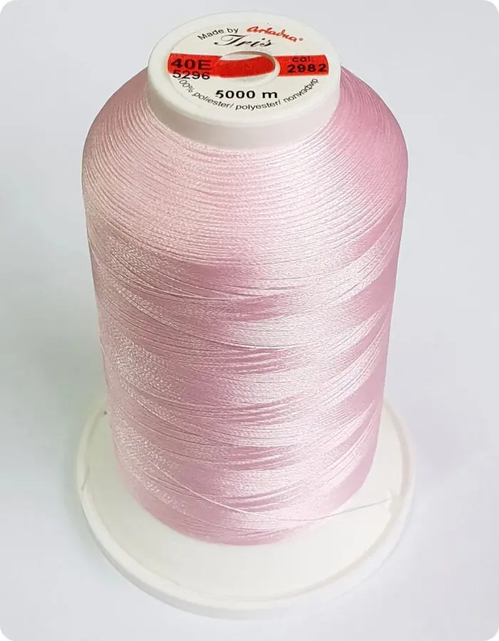 NICI IRIS 40E DO HAFTU MASZYNOWEGO 5000m, nr 2982 - jasny róż