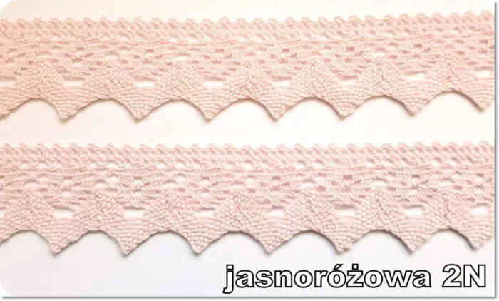 KORONKA POLIESTROWA 37 mm (D707) RÓŻNE KOLORY