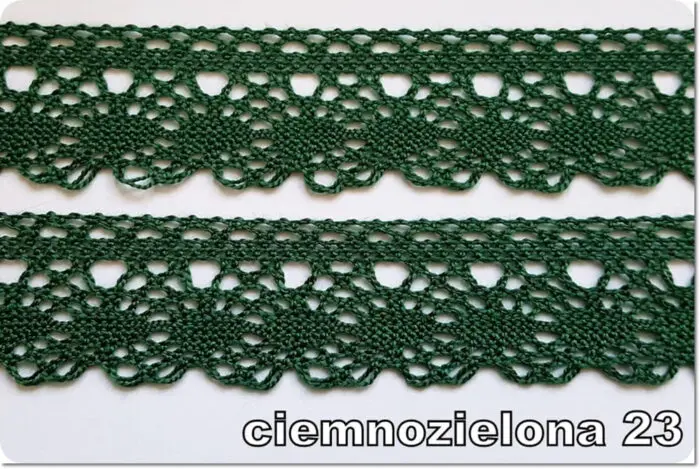 KORONKA AKRYLOWA 32 mm (4229) RÓŻNE KOLORY