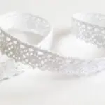 Koronka bawełniana 13mm BIAŁA (C070)