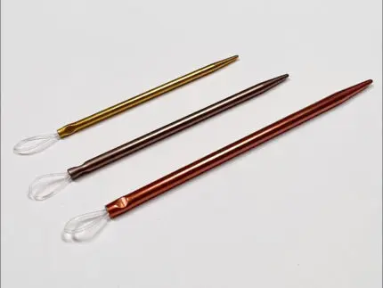 Aluminiowe kolorowe IGŁY DO WEŁNY (61001) PONY