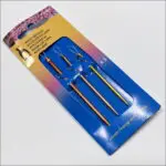 Aluminiowe kolorowe IGŁY DO WEŁNY (61001) PONY