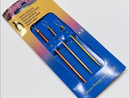 Aluminiowe kolorowe IGŁY DO WEŁNY (61001) PONY