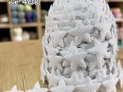 Aplikacje na taśmie GWIAZDKI z połyskiem