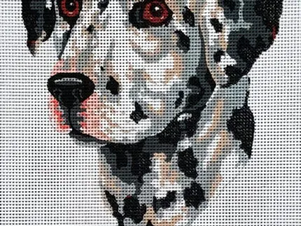 Kanwa z nadrukiem DALMATYŃCZYK (6282)