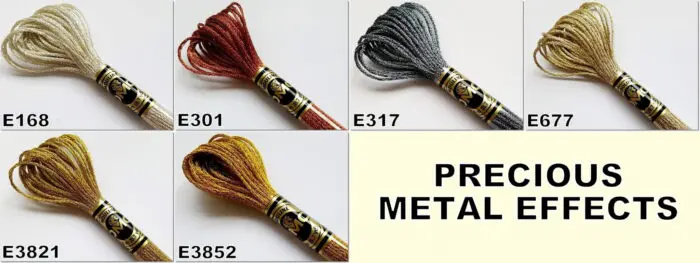 MULINA DMC LIGHT EFFECTS - METALIZOWANA