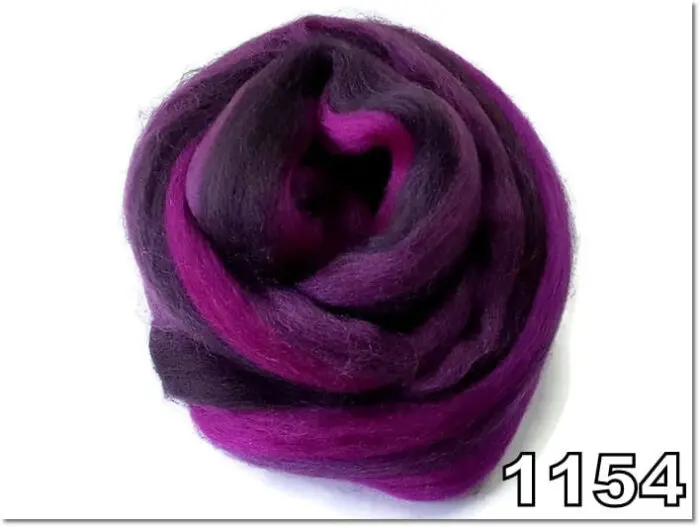 WEŁNA CZESANKOWA MULTICOLOR