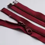 ZAMEK ŻYŁKOWY 75cm SPIRALA #5 - BORDOWY