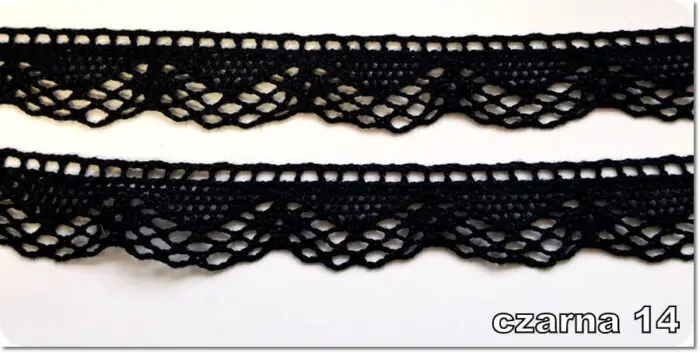 KORONKA POLIESTROWA 26 mm (D287) RÓŻNE KOLORY