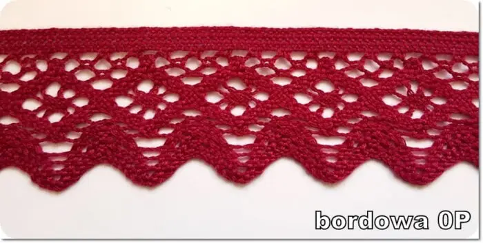 KORONKA POLIESTROWA 55 mm (D149) RÓŻNE KOLORY