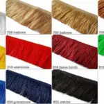 Frędzle ozdobne proste 60mm (PP-60C) na metry