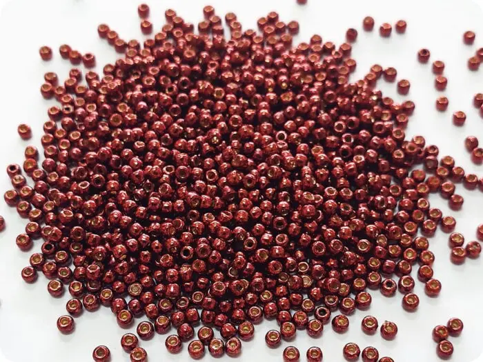 KORALIKI TOHO 11/0 METALLIC brick red (PF564) 10g