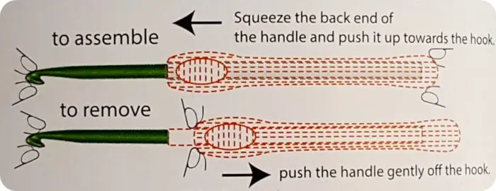 ZESTAW SZYDEŁEK PONY - SUPER SLICK + miarka do drutów, znaczniki i igły do wełny (57001)