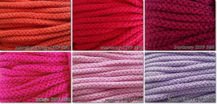 Sznurek pleciony BAWEŁNIANY 8mm- 50m