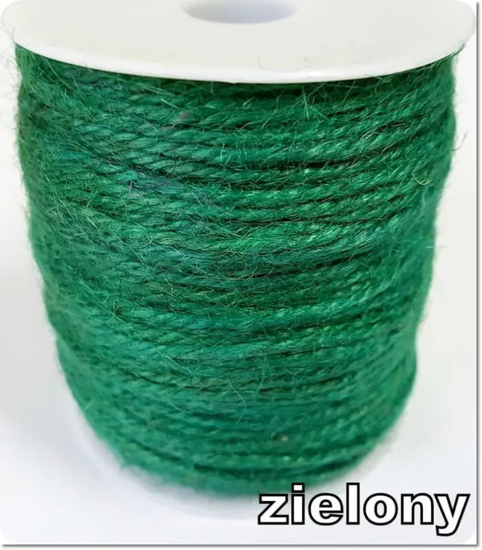 Sznurek KONOPNY JUTOWY 2mm na metry