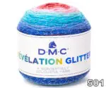 Włóczka DMC REVELATION GLITTER 150g/520m - akryl + wełna + nitka metalizowana