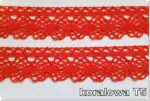 KORONKA AKRYLOWA 32 mm (4229) RÓŻNE KOLORY