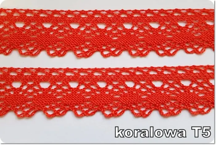 KORONKA AKRYLOWA 32 mm (4229) RÓŻNE KOLORY