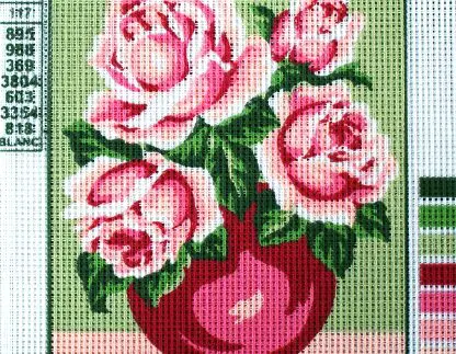Kanwa z nadrukiem RÓŻE (3239)