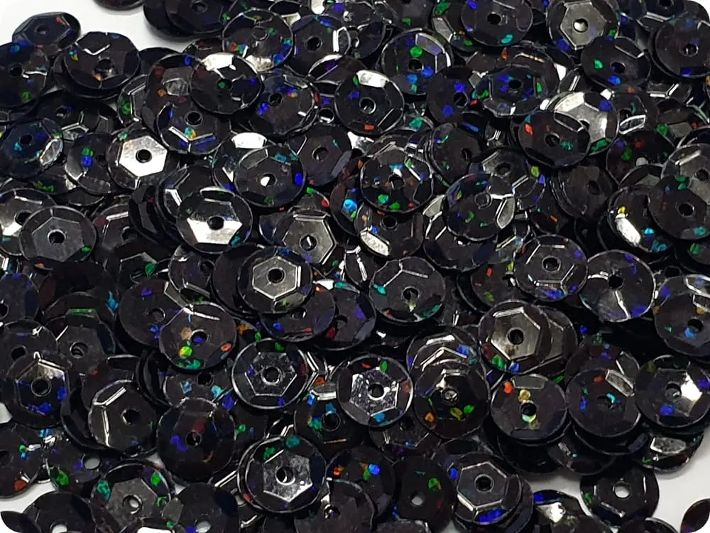 cekiny-6-mm-28-czarne-opalizujace CEKINY 6 mm (28) CZARNE OPALIZUJĄCE