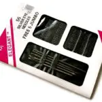 KARNET IGIEŁ DO SZYCIA RĘCZNEGO igły 55 SZTUK