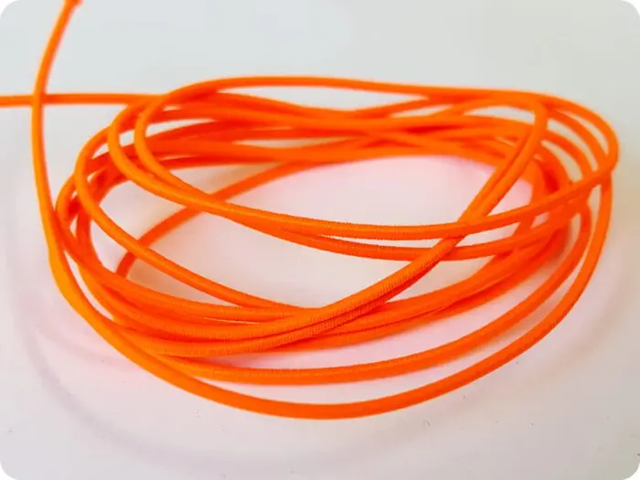 GUMA OKRĄGŁA 1,2 mm NEONOWA