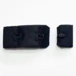 ZAPIĘCIE do biustonosza JEDNORZĘDOWE CZARNE