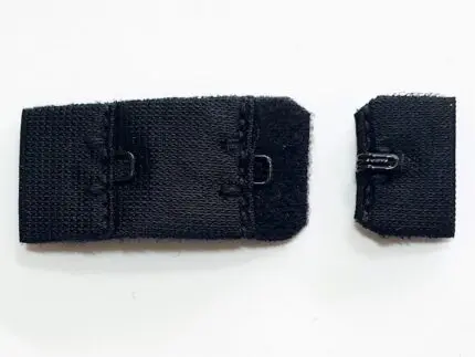 ZAPIĘCIE do biustonosza JEDNORZĘDOWE CZARNE