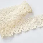 Koronka bawełniana 37mm NATURALNA (S09)