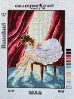 Kanwa z nadrukiem BALETNICA (6035)