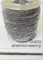 Sznurek metalizowany PERLA 3mm na metry