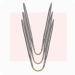 Druty addi CrasyTrio SHORT - obrazek 3