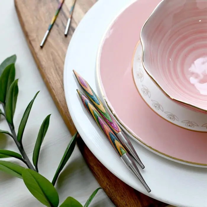 Druty wymienne drewniane KnitPro Symfonie (Krótkie) - obrazek 2