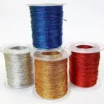 Sznurek METALIZOWANY 1mm/ 10m