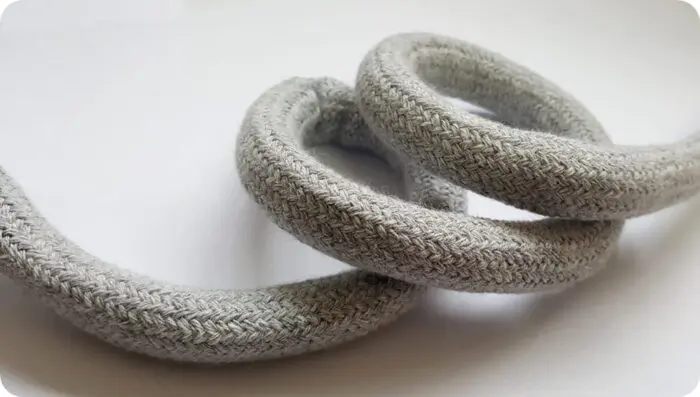 SZNUR GŁADKI BAWEŁNIANY 14mm - opakowanie 25m