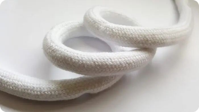 SZNUR GŁADKI BAWEŁNIANY 14mm - opakowanie 25m