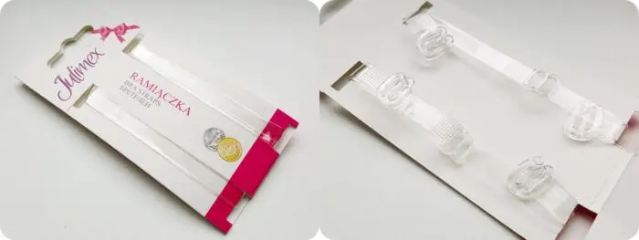 RAMIĄCZKA SILIKONOWE, TRANSPARENTNE