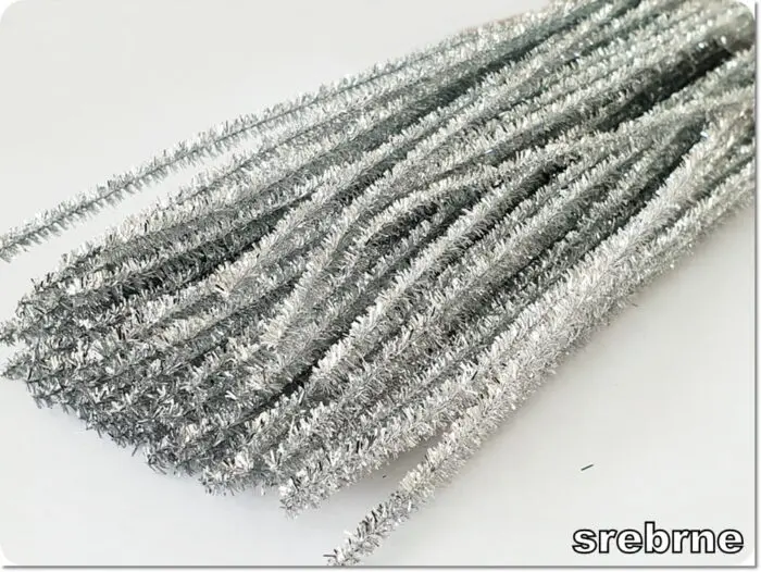 DRUCIKI KREATYWNE 30 cm WYCIORY METALIZOWANE