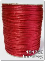 Sznurek GORSETOWY SATYNOWY na metry