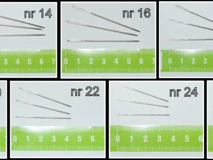 IGŁY DO HAFTU BEZ CZUBKA