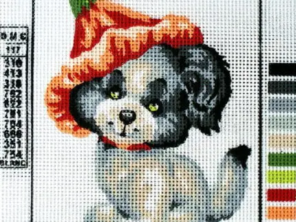 Kanwa z nadrukiem PIESEK (3194)