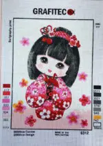 Kanwa z nadrukiem MAŁA GEJSZA (6312)