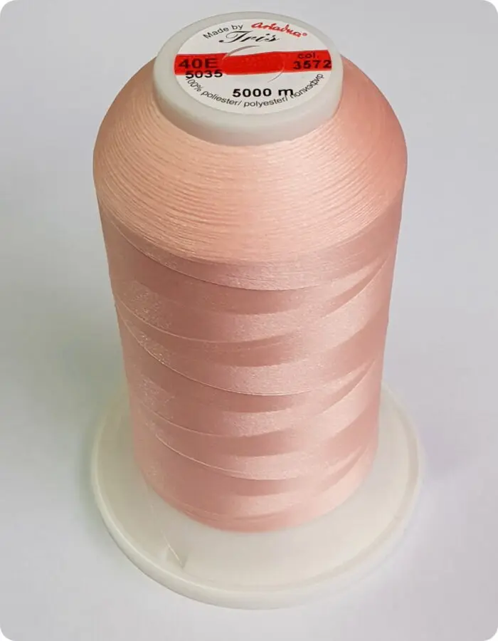 NICI IRIS 40E DO HAFTU MASZYNOWEGO 5000m, nr 3572 - 'baby' róż