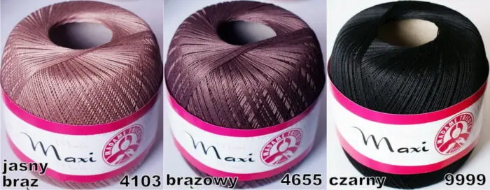 MAXI Madame Tricote JEDNOLITA