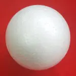 KULA STYROPIANOWA, BOMBKA średnica 15 cm